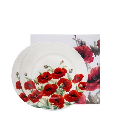 Family desszert tányér szett 2db-os 19cm classic poppies
