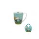 family bögre porcelán 360ml macskás - bicikli