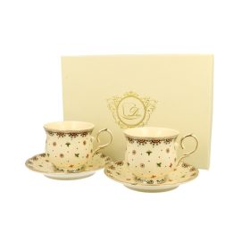   Family ceașcă+farfurioară set porț. 2sz. ecru casablanca 260ml