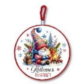 Family suport ceramică - sărbători fericite 16cm