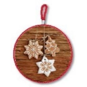 Family suport ceramică de Crăciun 16cm