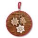 Family suport ceramică de Crăciun 16cm