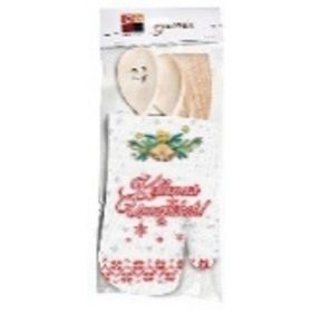   Family tacamset ornamentes mănușăvel - de Crăciun minta - sărbători fericite 20x40