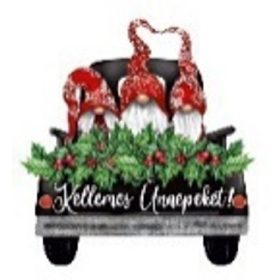   Family magnet de Crăciun decorațiuneval - sărbători fericite