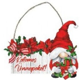   Family suspendat decorațiune - sărbători fericite - 21,5x17cm