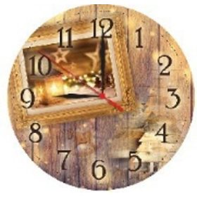 Family ceas de perete 28cm de Crăciun