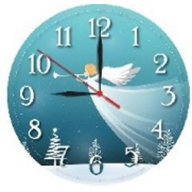 Family ceas de perete 28cm de Crăciun