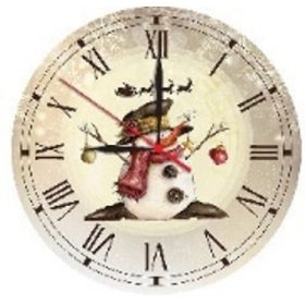 Family ceas de perete 28cm de Crăciun