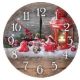 Family ceas de perete 28cm de Crăciun