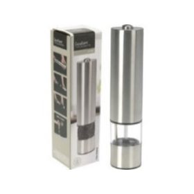   Family só és bors örlő üveg kerámia örlőfejjel elektromos (ELEM NÉLK.) 5X22CM