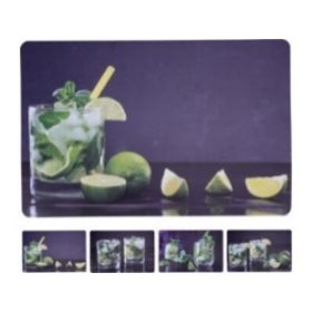 Family suport de farfurie PP 43,5X28,5CM COCKTAIL 4 modele