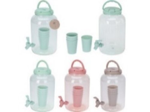 Family italadagoló műa. 3,75L 14X27,5CM + 4 POHÁR