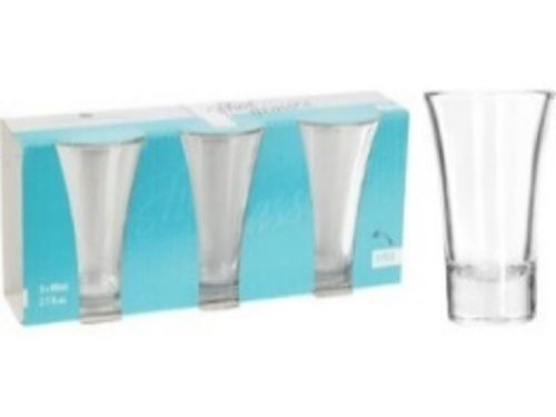 Family shot pohár üveg 80ML P3