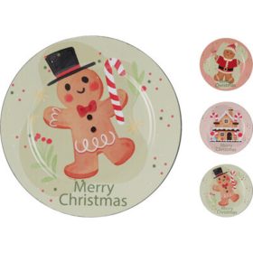 Family farfurie pp. mézeskalácsos 33x33x1,5cm 4 modele