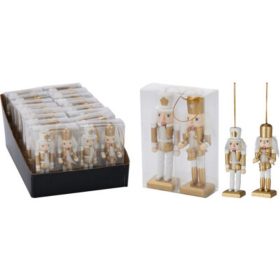   Family suspendat ornament spargător de nuci polirezin 4,5x3,5x12cm 2 buc