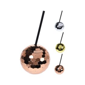 Family pahar paias glob formă plastic 12x12cm 3 modele