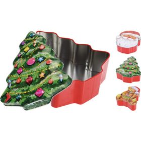 Family recipient cutie metal de Crăciun 1,7l 3 modele