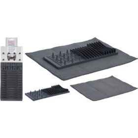   Family chiuvetă csöpögcapac 40x16x4cm mikrocu fire uscătorszönyeggel 48x38cm gri culoareb