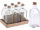 ÜVEGPALACK PARAFADUGÓVAL 500ML