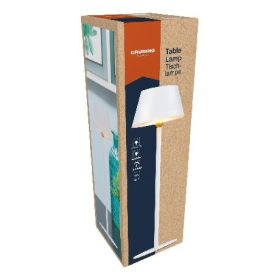 Family lampă de masă alb 10x10x32cm reîncărcabil