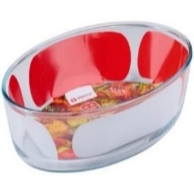 Family vas de copt borosilicat sticlă 35x24x6cm 3l alpina