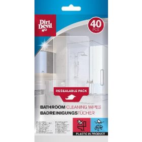   Family curățător kendő 40 buc de baie 36gsm 208gr 18x20cm dirt devil