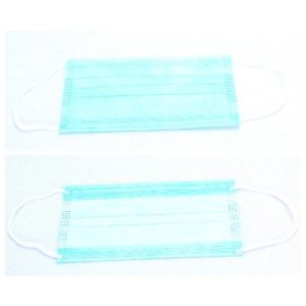   Family medicală mască de gură cu elastic cu trei straturi simplă de unică folosință