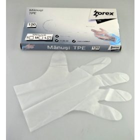   Family mănușă tpe 100 buc/cutie dimensiune:l simplă de unică folosință