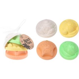 Family nisipieră set plastic 4 buc cu animale