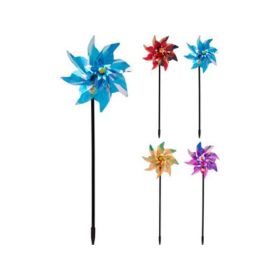 Family morișcă de vânt cu schimbare de culoare 17x50cm