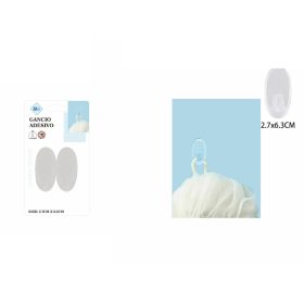 Family cârlig autoadeziv 2 buc 2,7x6,3cm