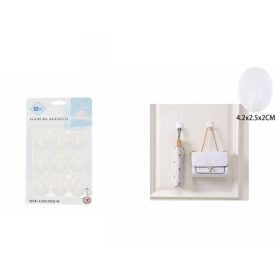 Family cârlig autoadeziv 9 buc 4,2x2,5x2cm