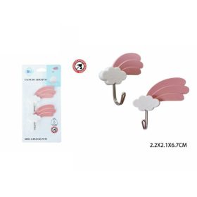 Family cârlig autoadeziv 2 buc 2,2x2,1x6,7cm