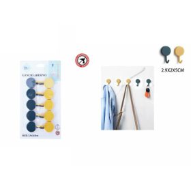 Family cârlig autoadeziv 10 buc 2,9x2x5cm