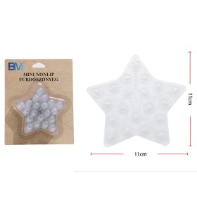 Family covor antiderapant stea forma plastic 11x11cm