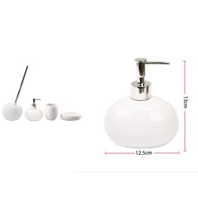 Family dozator de săpun ceramică 13x12,5cm