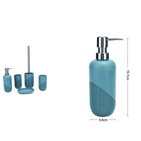 Family dozator de săpun pp de baie 6,8x19,7cm albastru