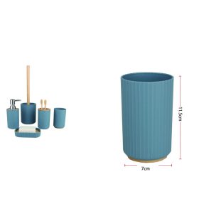 Family pahar pp de baie 11,5x7cm albastru