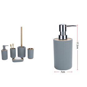 Family dozator de săpun pp 17,2x7cm gri