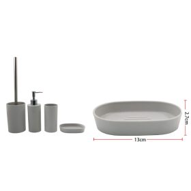 Family săpunieră 13x2,7cm gri