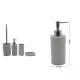 Family dozator de săpun 20x6,7cm gri