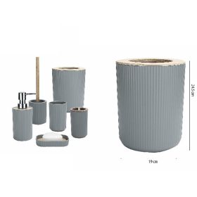 Family coș de gunoi de baie gri