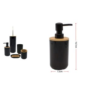 Family dozator de săpun ps. 16,7x7,2cm negru