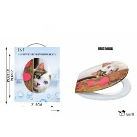 Family wc scaun "macska" 21,5cmx37cm