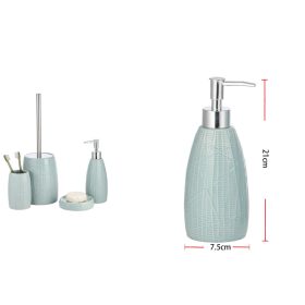 Family dozator de săpun ceramică 7,5cmx21cm