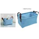 Family recipientcoș bársony 28cmx17cmx15cm albastru