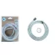 ZUHANYTÖMLŐ PVC/FÉM 14,2MM 1,5M