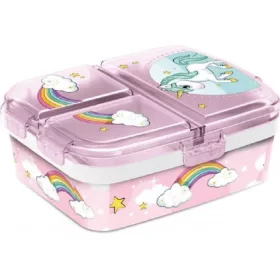 Family uzsonnás doboz műa. 19,5X16,5X6,7CM UNIKORNIS