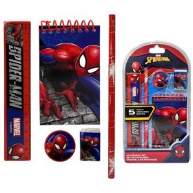   Family rechizite set ( jegyzet caiet, ceruza, radieră, riglă, ascuțitoare ) spiderman