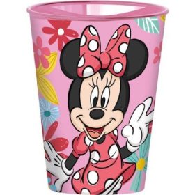 Family pahar plastic 260ml minnie